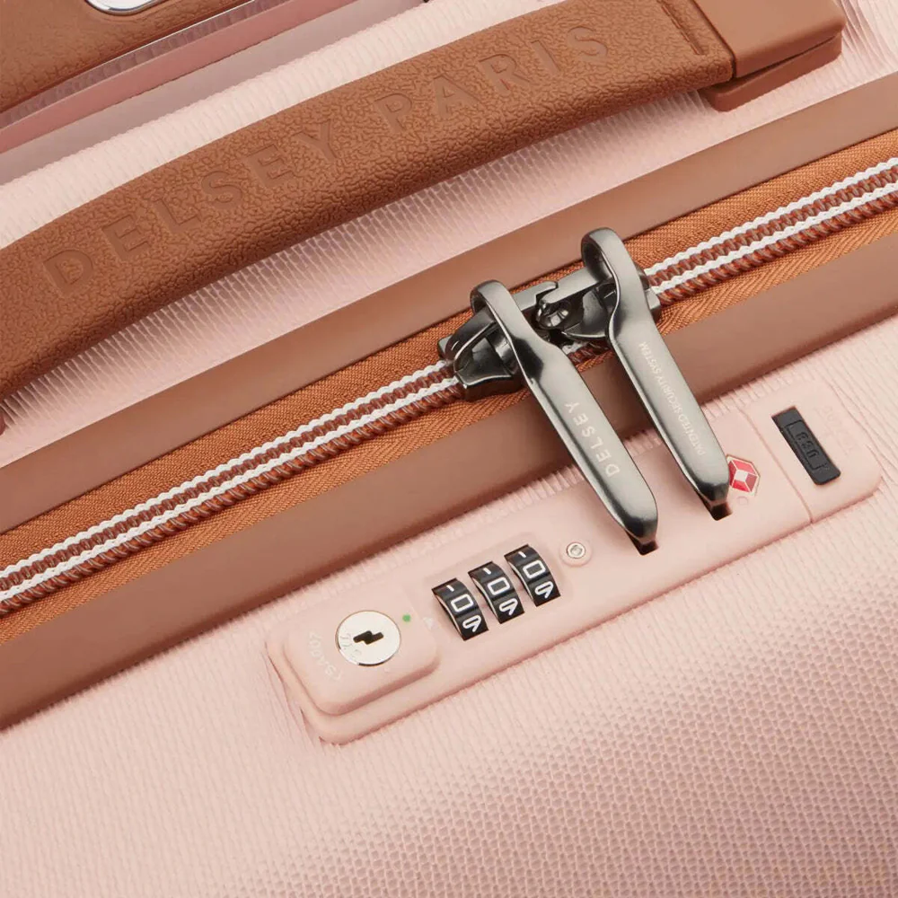 Delsey Chatelet Air 2.0 - 55 cm 4-Wheel Cabin Suitcase - Pink - Image 5