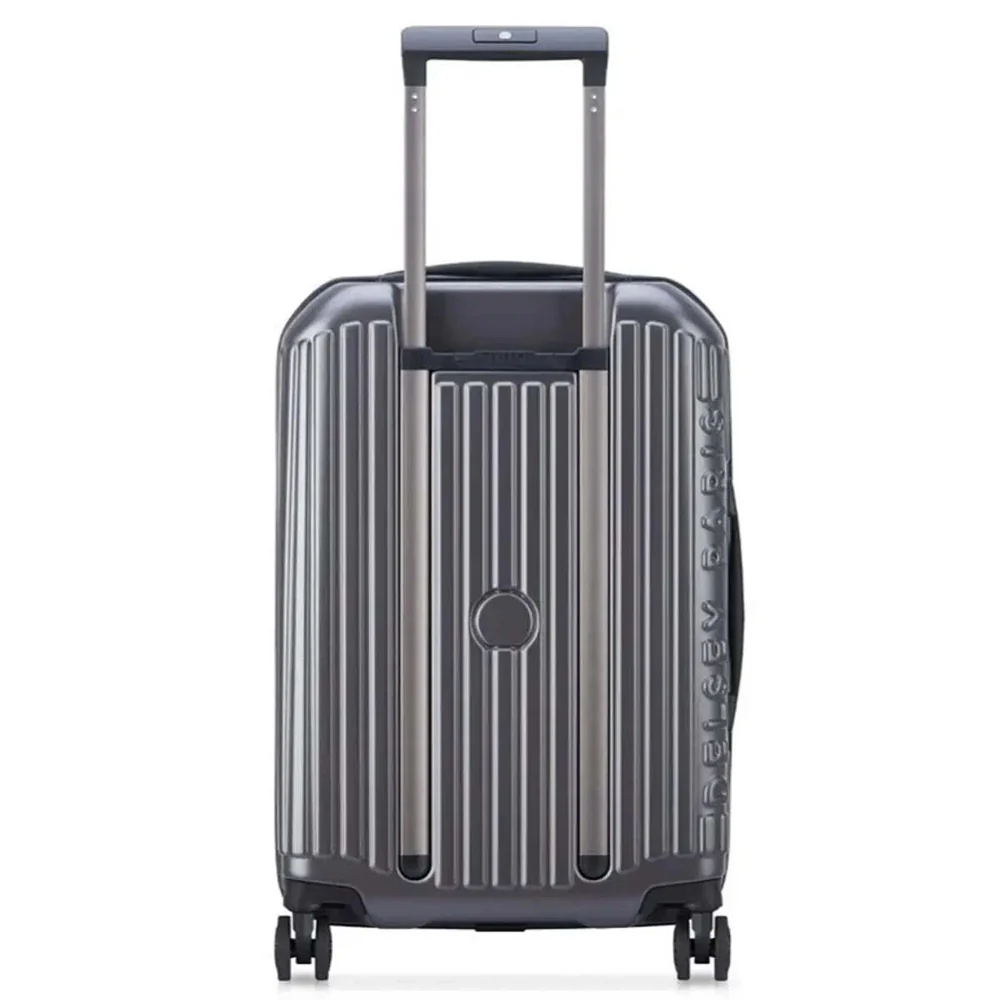 Delsey Securtime Zip 55 cm Top Opening 4-Wheel Expandable Cabin Suitcase - Grey - Image 5