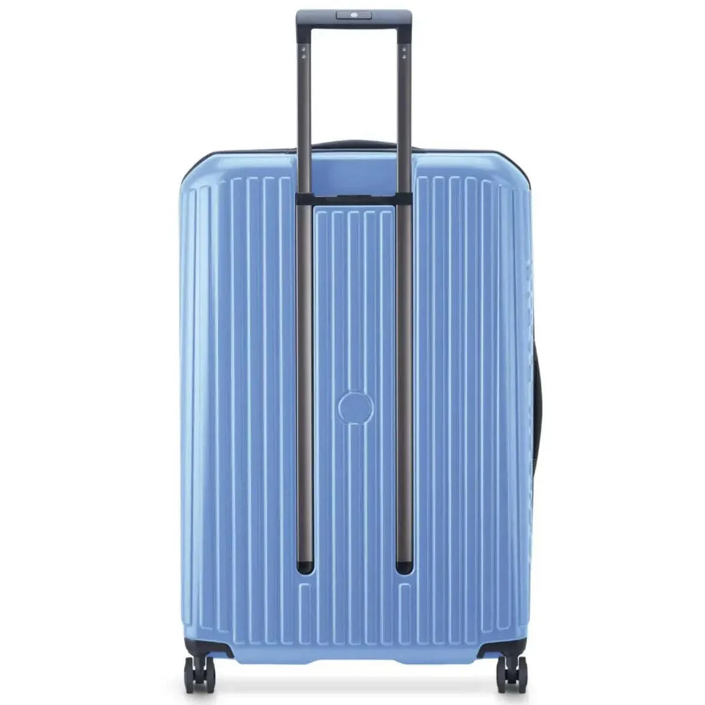Delsey Securtime Zip 76 cm Top Opening 4-Wheel Expandable Suitcase - Lavender Blue - Image 4