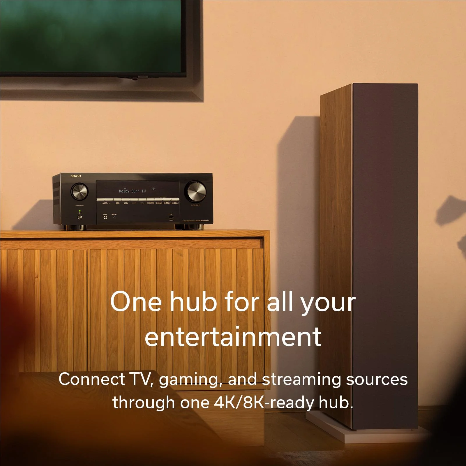 Denon AVR-X2900H 7.2CH 4K/8K Dolby Atmos AV Receiver Powered by HEOS™ - Image 8