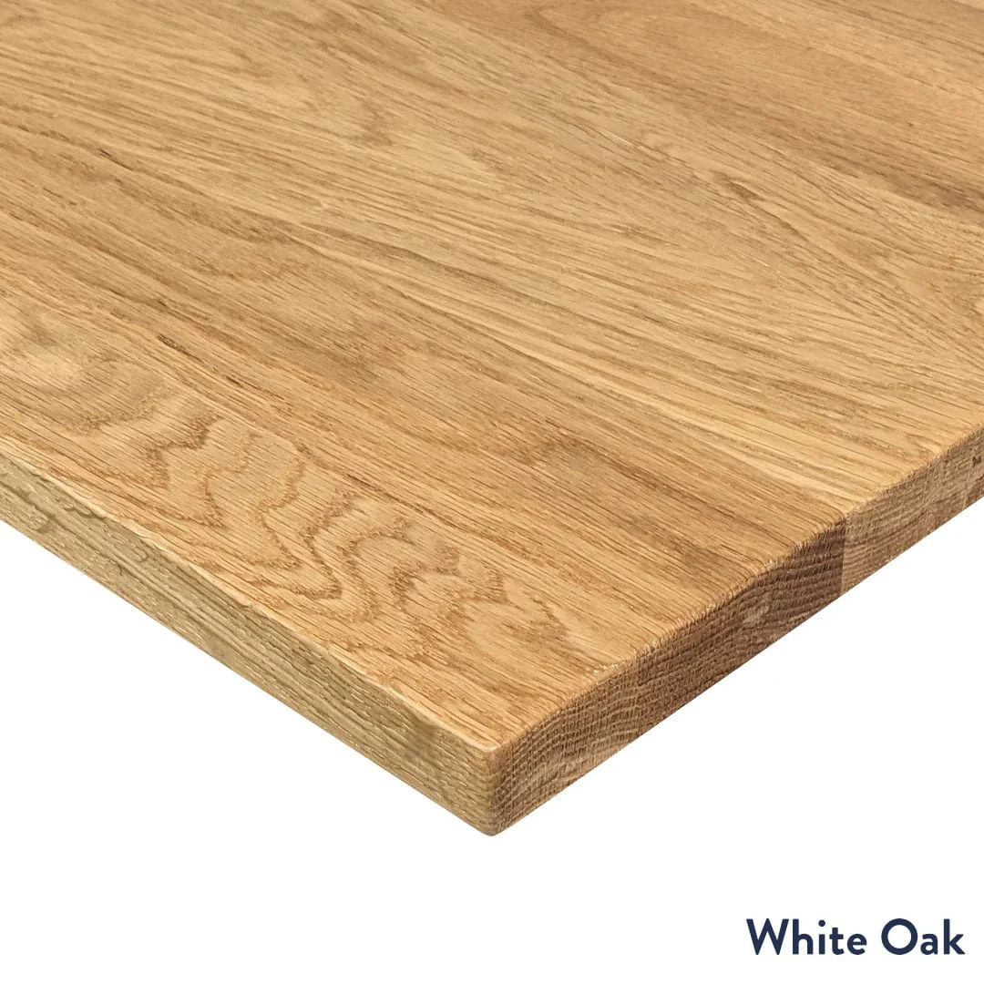 Desky Hardwood L-Shape Sit Stand Desk 150 x 155 cm Maple / Space Grey Top and Space Grey Leg - Image 6
