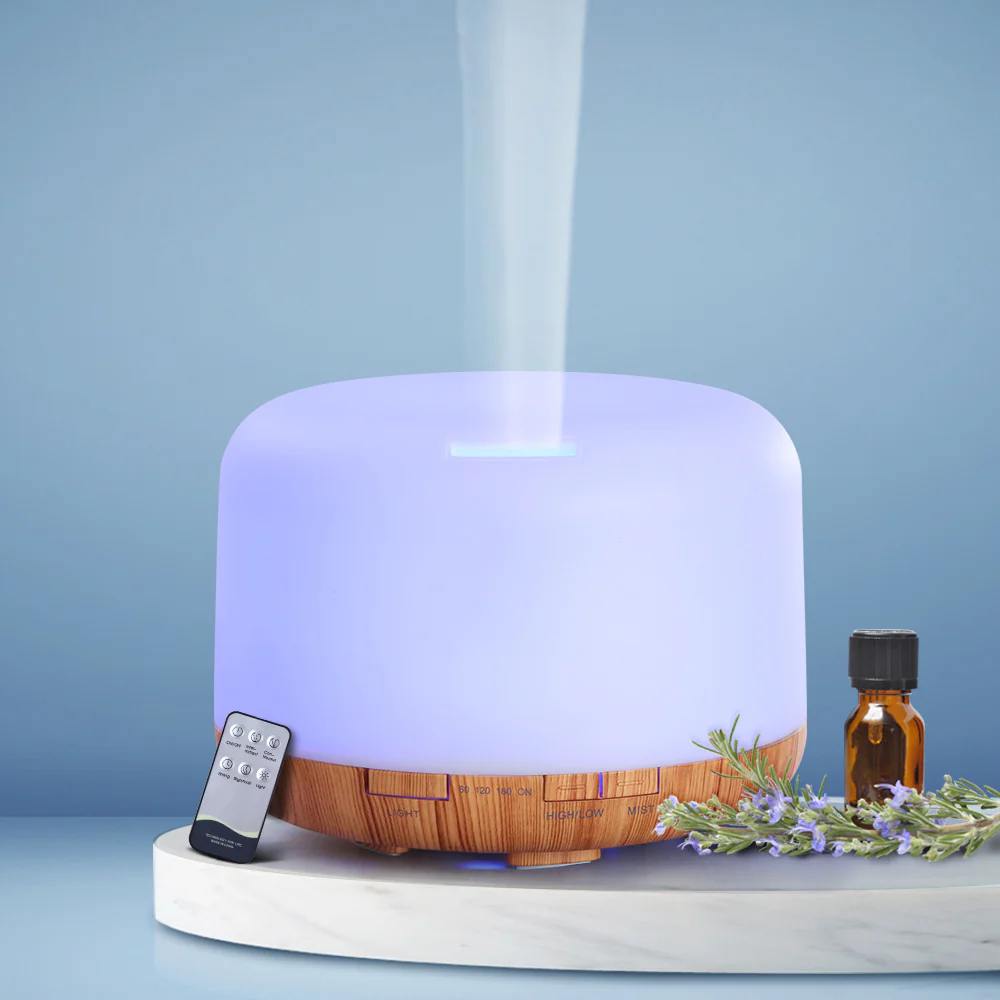 Devanti Aroma Diffuser Aromatherapy Humidifier 500ml - Image 2