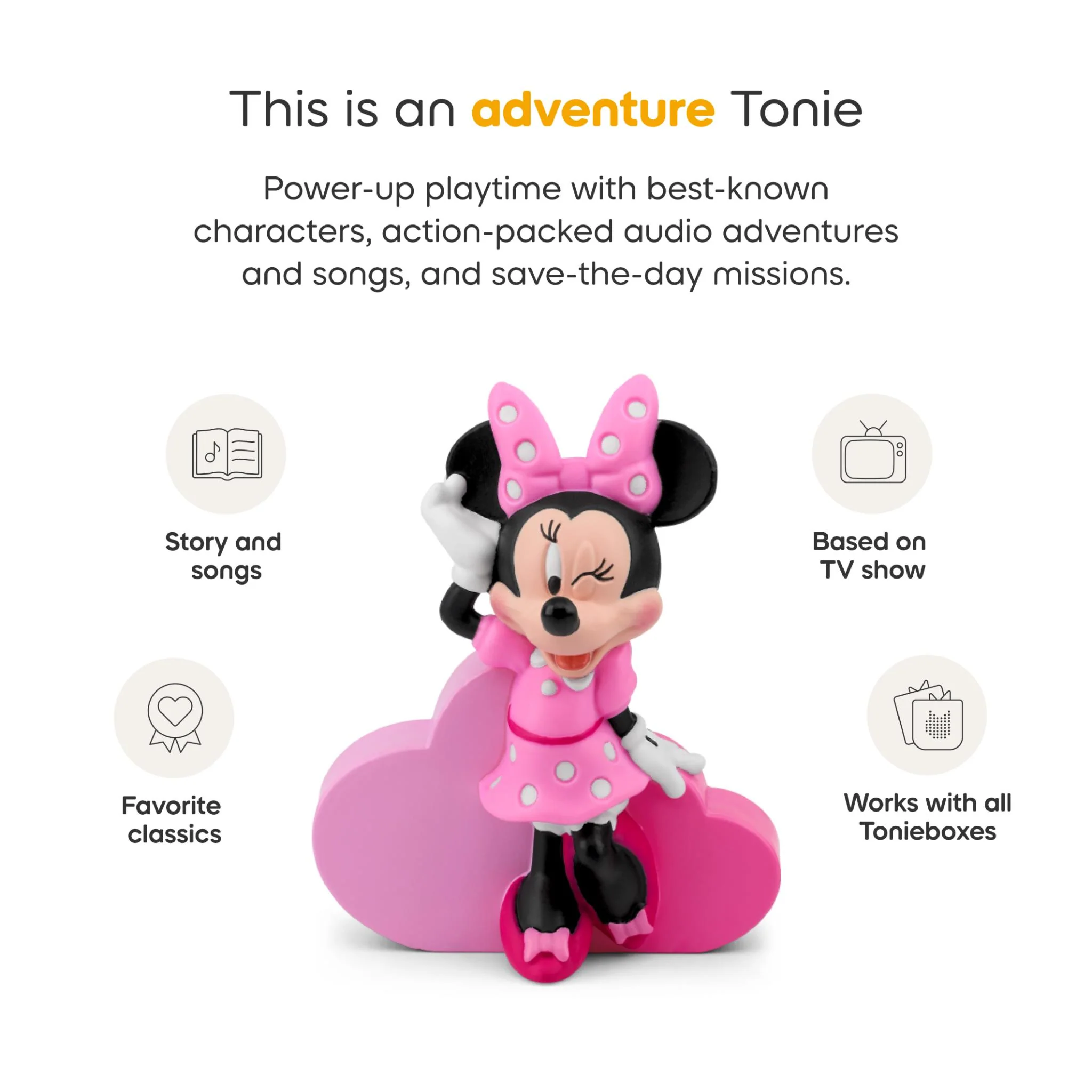 Disney - Mickey Mouse Clubhouse - Minnie Tonie Audio Character - Image 4