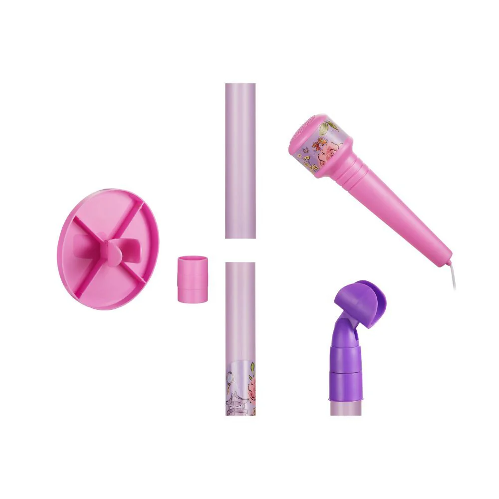 Disney Princesses  Karaoke Mic Stand With RGB Lights - Image 2