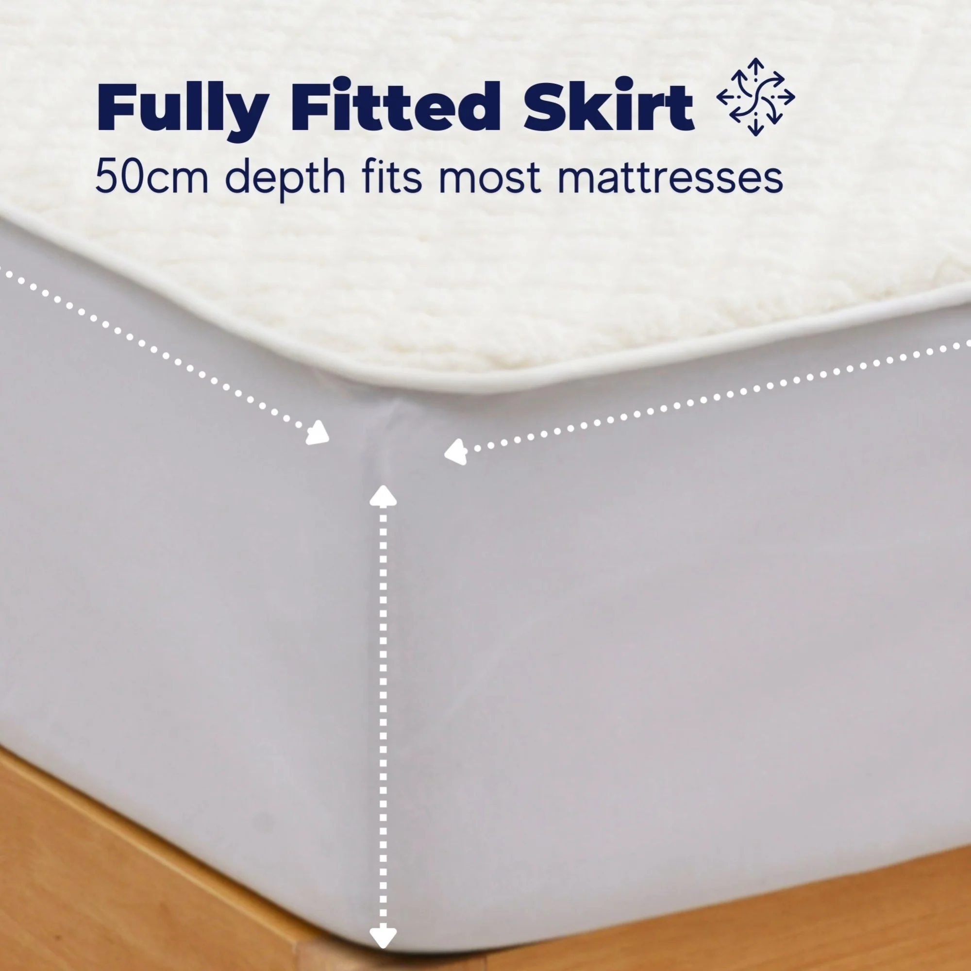 Dreamaker Pinsonic Quilted Sherpa Fleece Electric Blanket [Queen] - Image 10