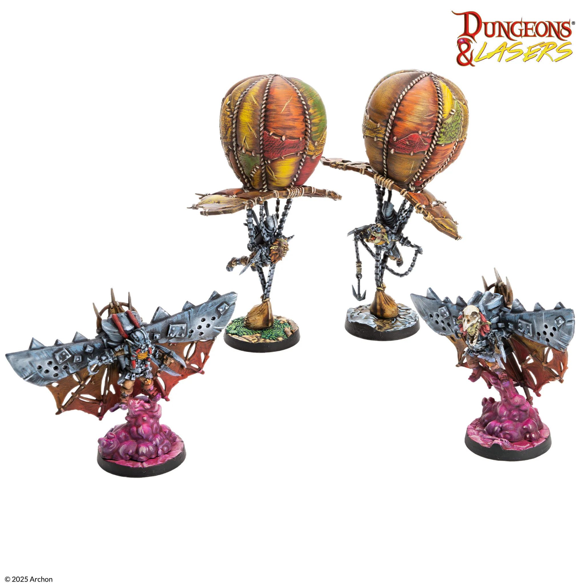 Dungeons & Dragons Dungeons & Lasers: Miniatures Raiders And Beasts Of Scareguards Archipelago - Image 3