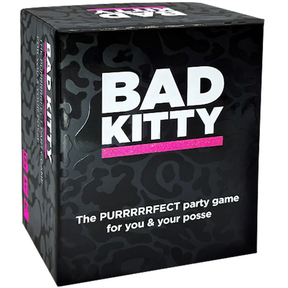 Dyce Games Bad Kitty Family Multiplayer Tabletop Fun Play Card Game 17y+