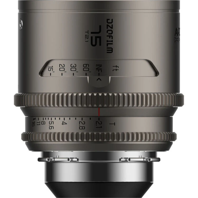 DZOFilm Arcana 75mm Anamorphic Prime Lens (ARRI PL, Titanium - Imperial) - Image 5