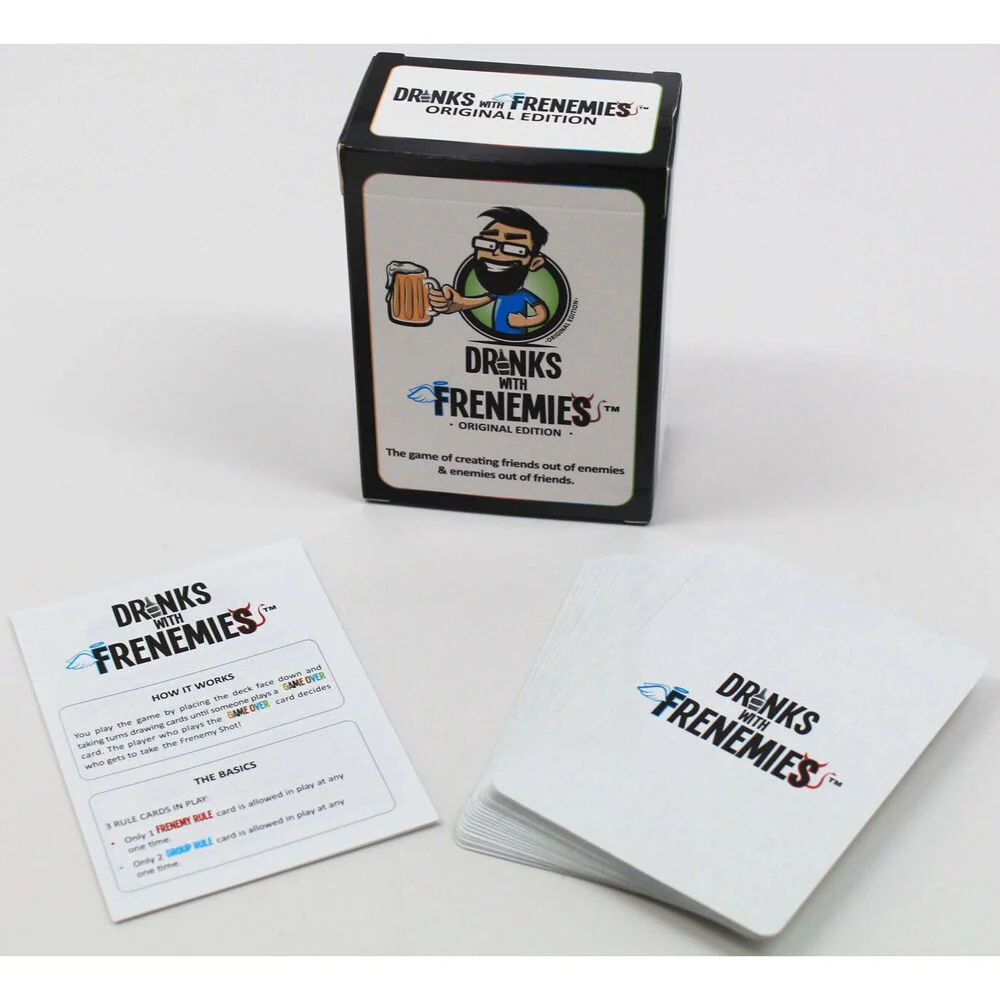 E Games Drink w/ Frenemies Original Edition Tabletop Fun Play Party Card Game - Image 2