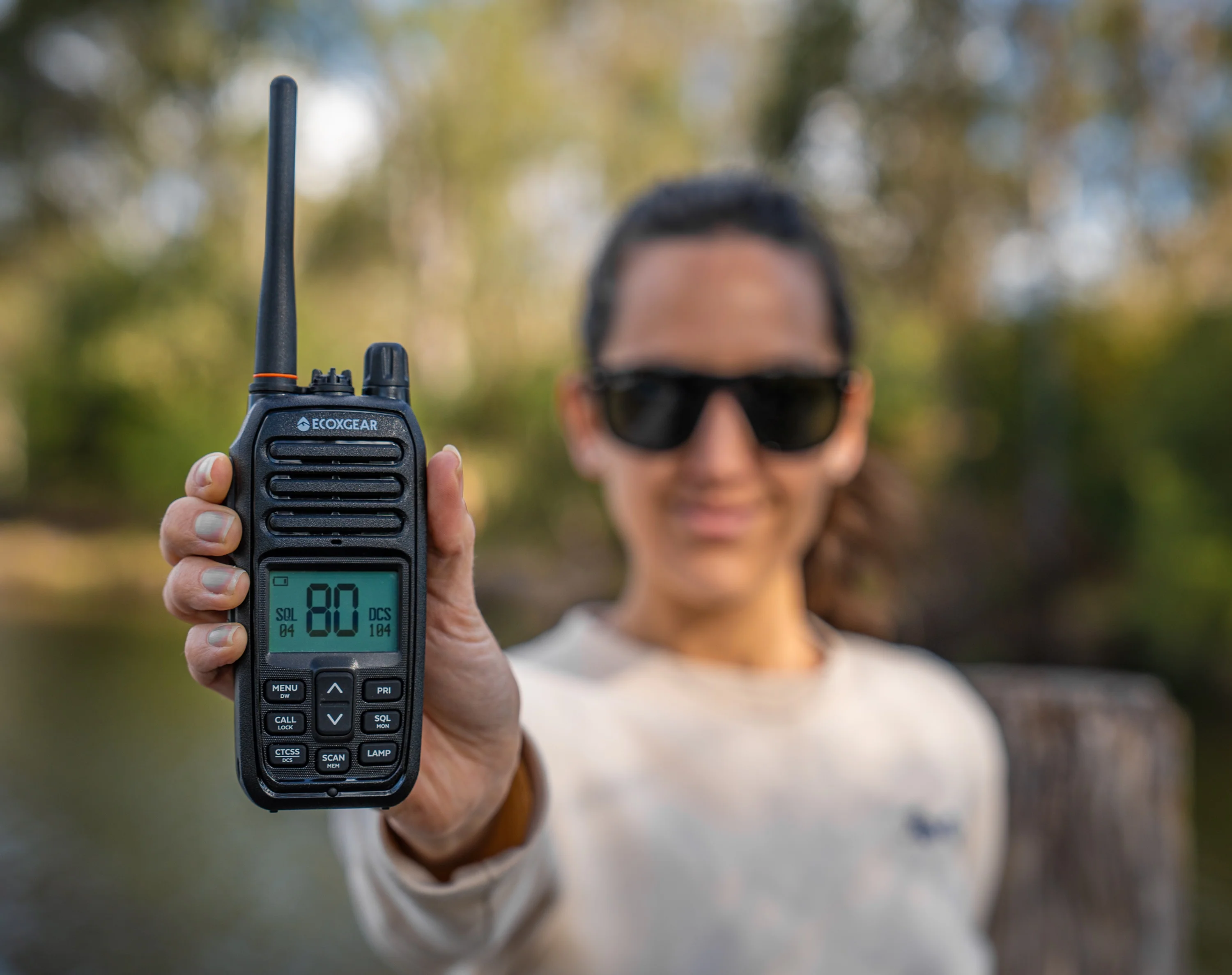 EcoXgear 5 Watt Waterproof UHF CB Handheld Radio (Twin Pack) EXG500-2PK - Image 2