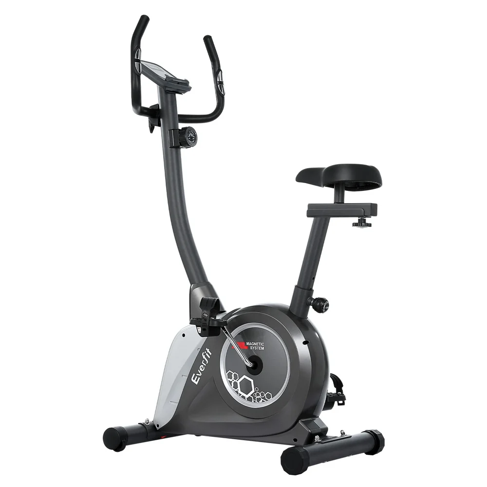 Everfit Magnetic Exercise Bike Upright Bike Fitness Home Gym Cardio