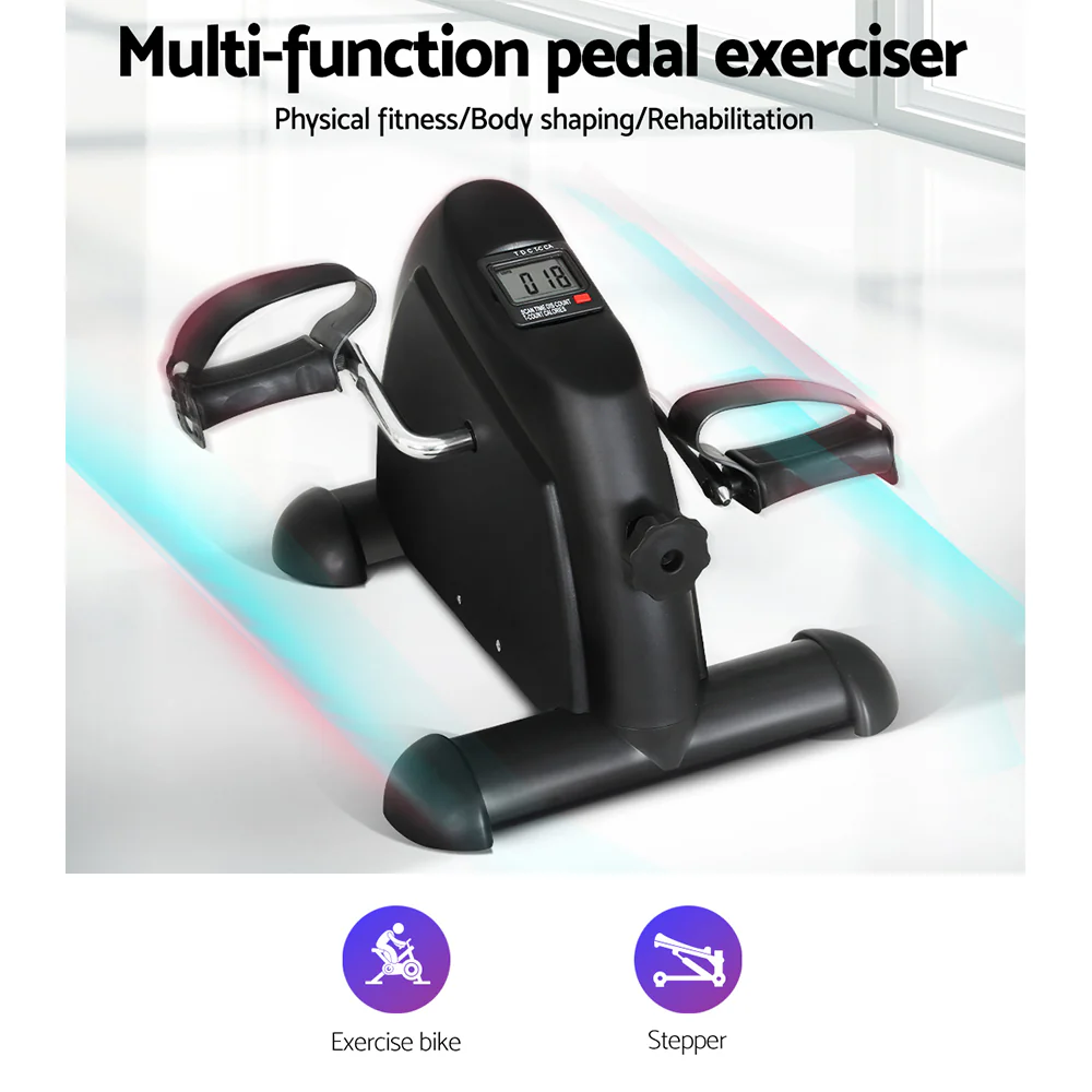 Everfit Pedal Exerciser Mini Exercise Bike Cross Trainer Under Desk Bike - Image 4