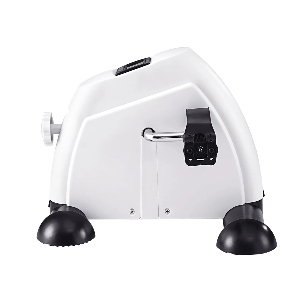 Everfit Pedal Exerciser Mini Exercise Bike Cross Trainer Under Desk Bike White - Image 4