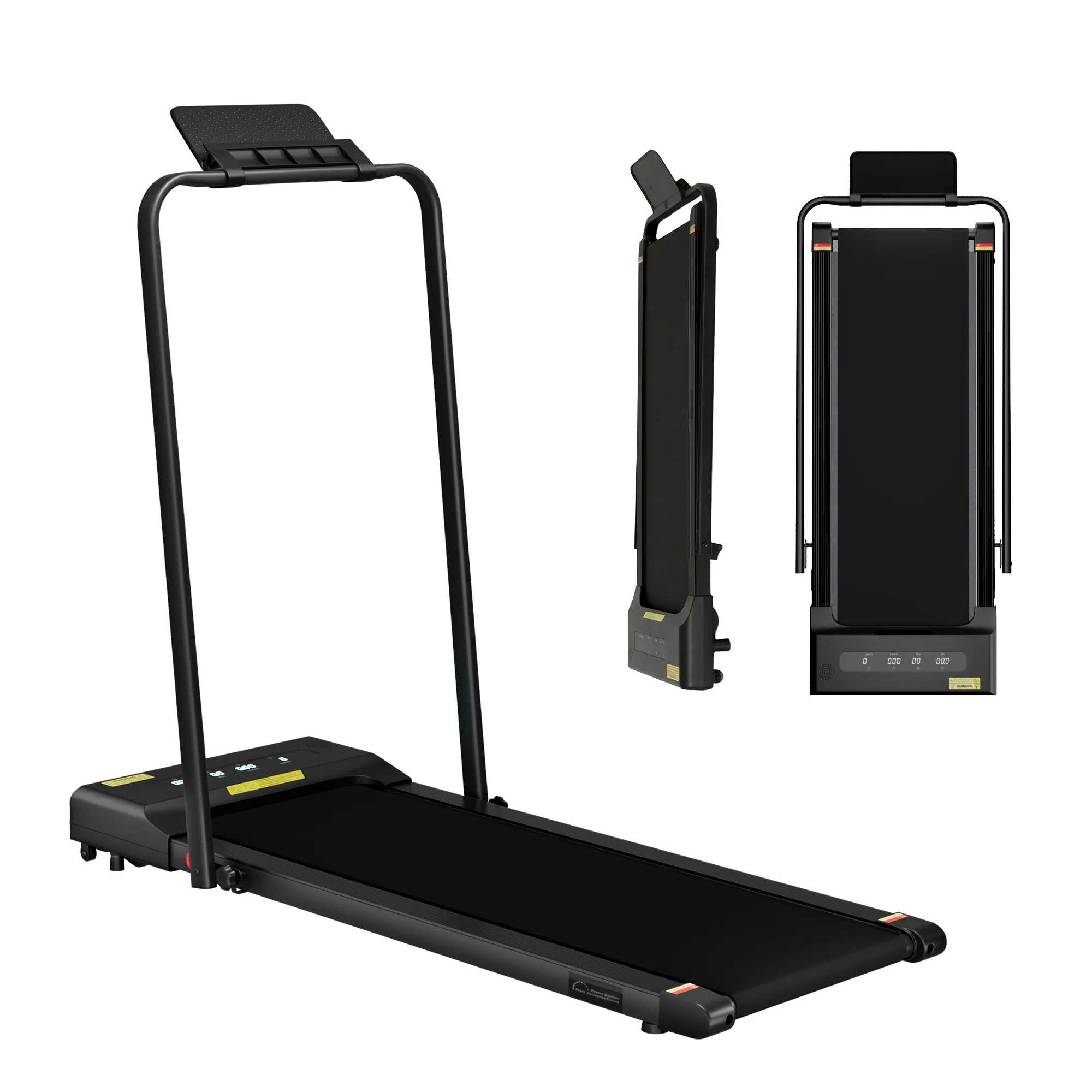 Everfit Treadmill Electric Walking Pad Under Desk Home Gym Fitness 380mm (Black) - Image 4