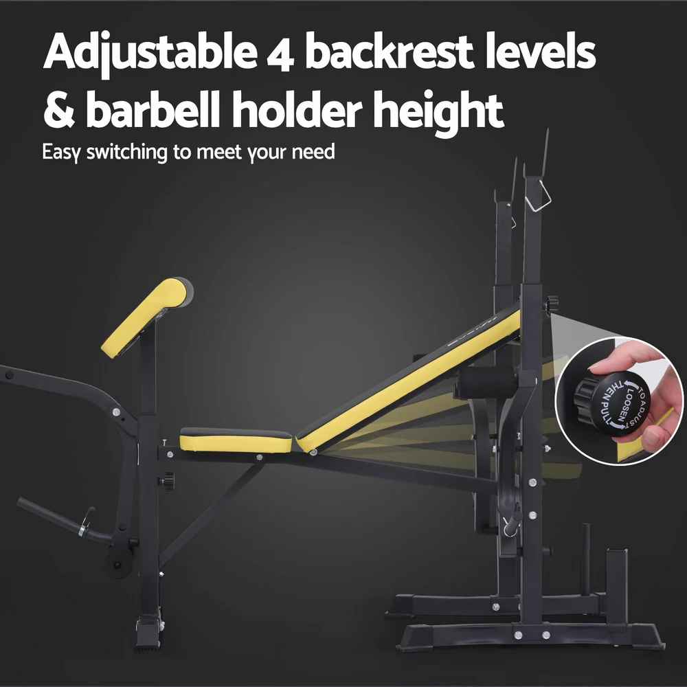 Everfit Weight Bench 14in1 Press Multi-Station Fitness Home Gym Equipment - Image 5