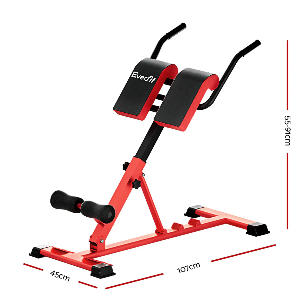 Everfit Weight Bench Adjustable Roman Chair 10 in 1 Home Gym Fitness 200kg - Image 3