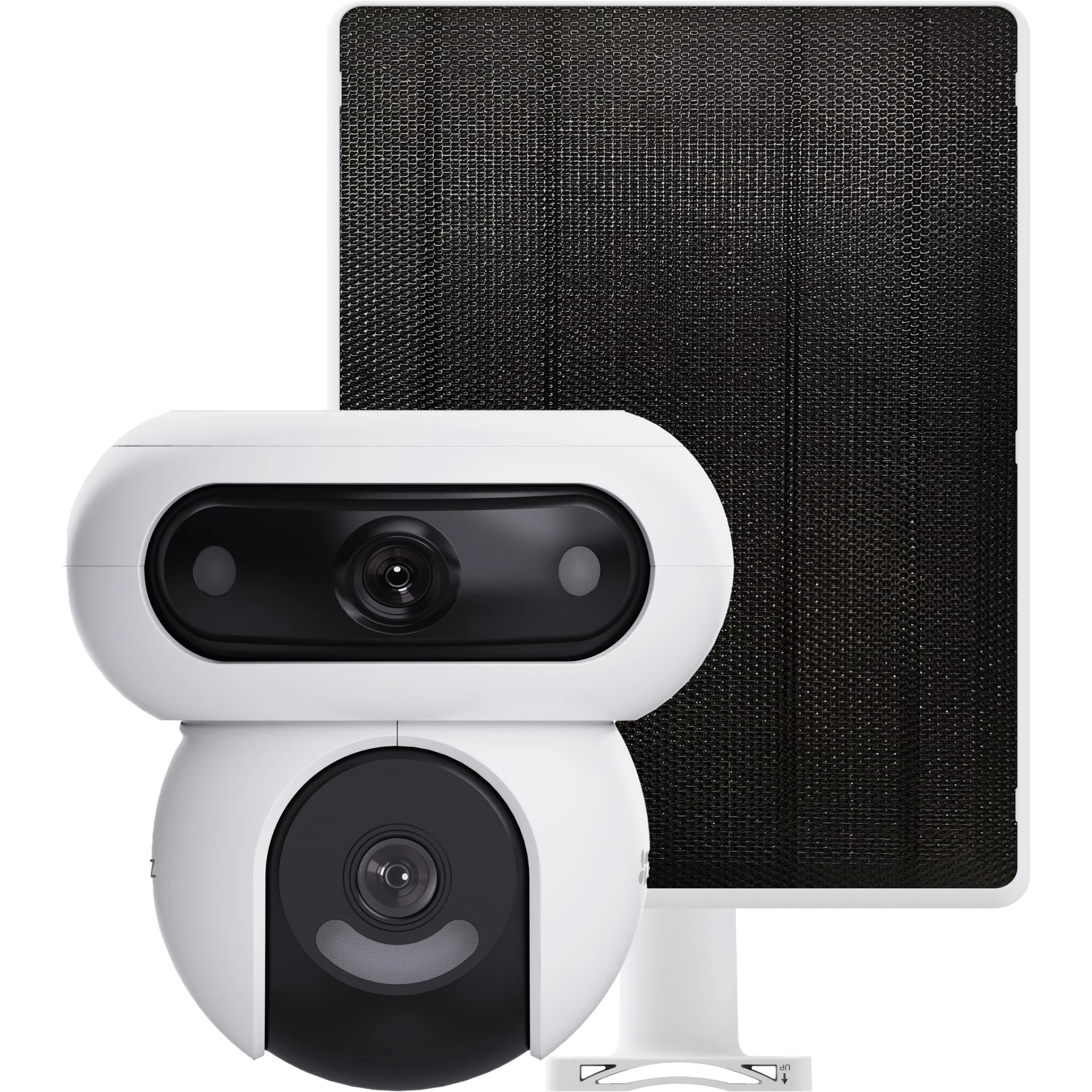 EzViz Dual 2K Security Camera with Solar Panel