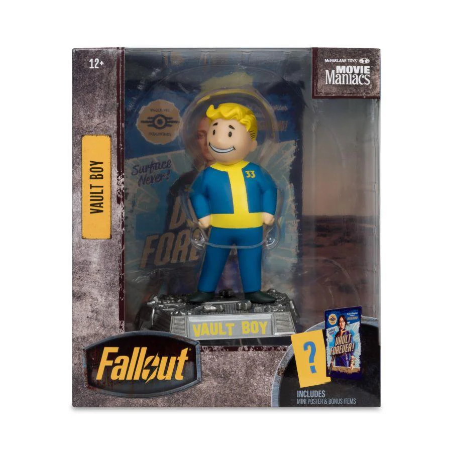 Fallout (TV) - Vault Boy (Season 2) V2 Movie Maniacs 6" Posed Figure (McFarlane Toys) - Image 4