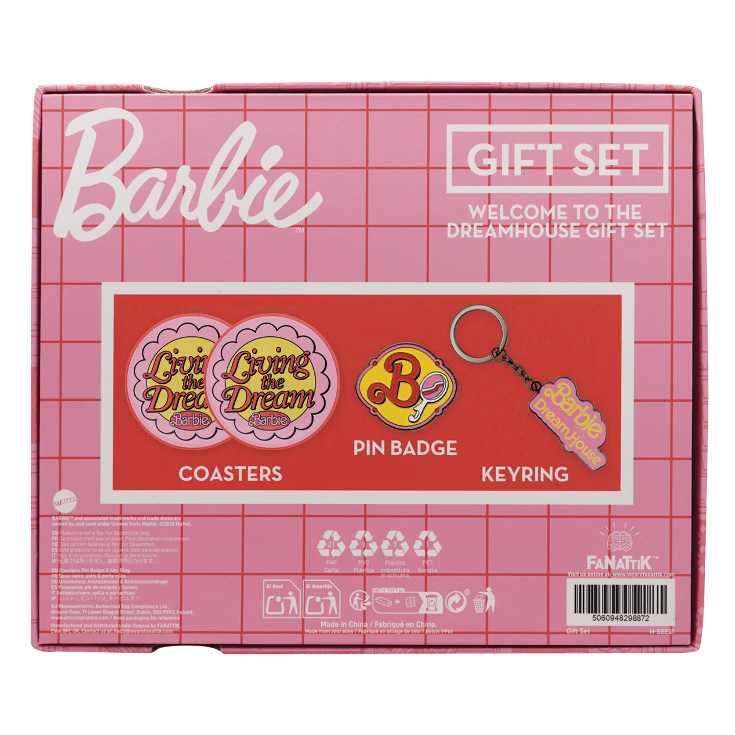 Fanattik Barbie Officially Licensed Gift Set - Image 8