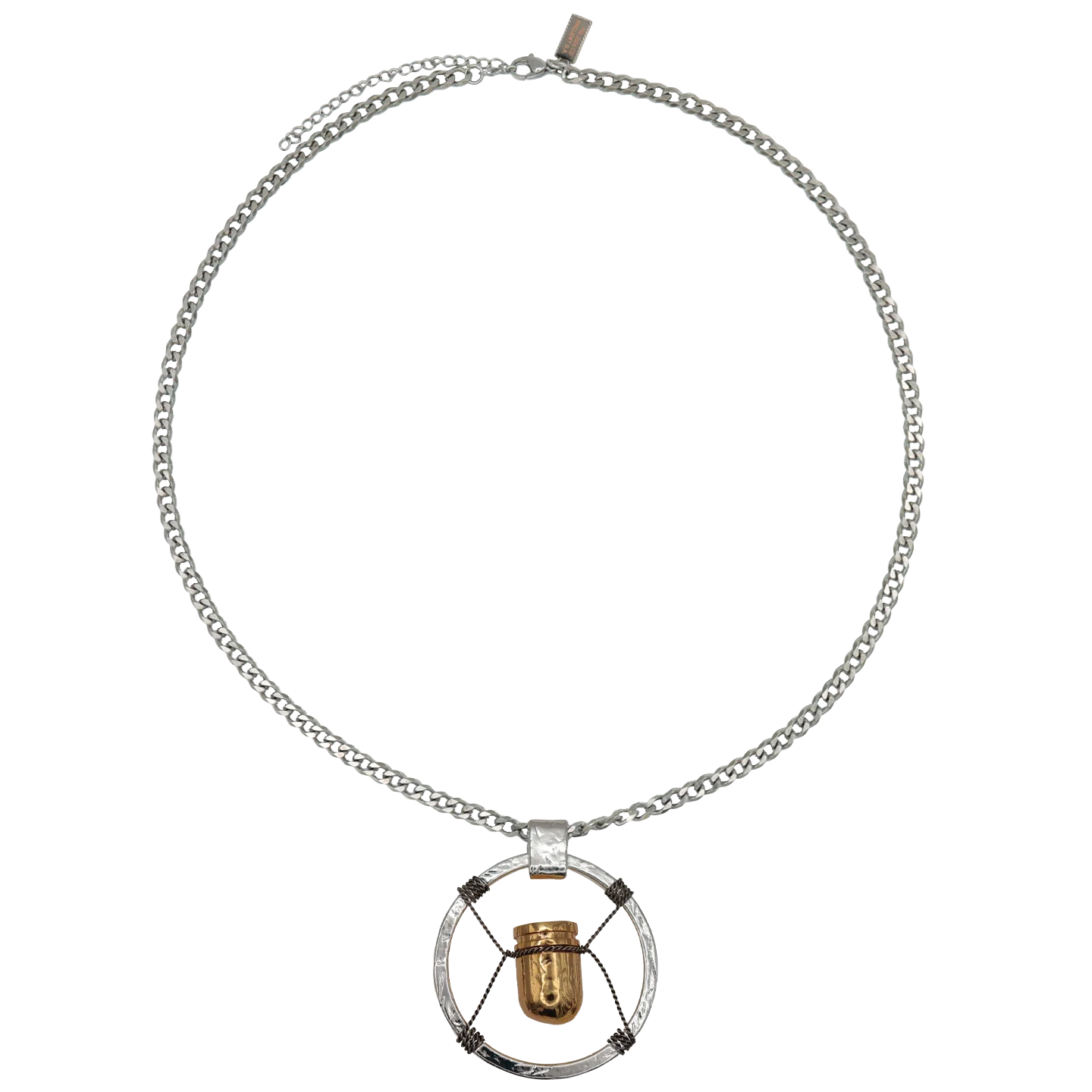 Fanattik Cyberpunk 2077 V's Bullet Necklace Precious Metal Variant