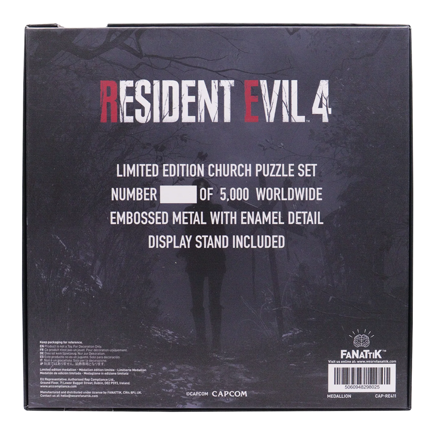 Fanattik Limited Edition Resident Evil 4 Church Puzzle Medallion Set - Image 10