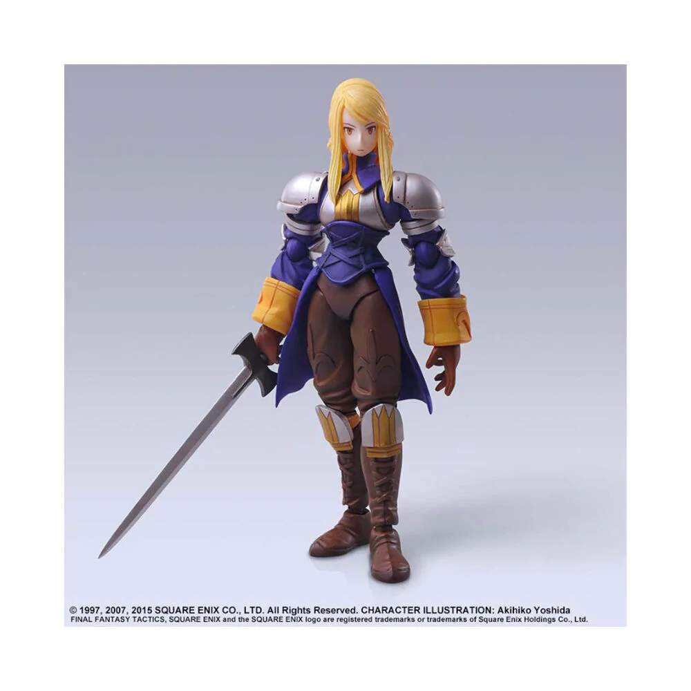 Final Fantasy Tactics Agrias Oaks Bring Arts Action Figure 6in - Image 4