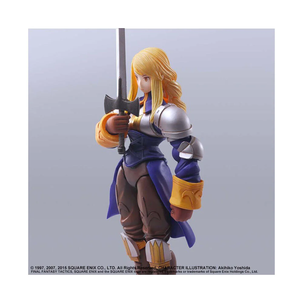 Final Fantasy Tactics Agrias Oaks Bring Arts Action Figure 6in - Image 6