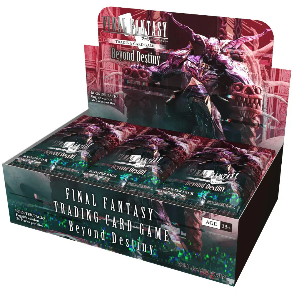 Final Fantasy Trading Card Game Opus XXI Beyond Destiny 36 Booster Packs Display Box