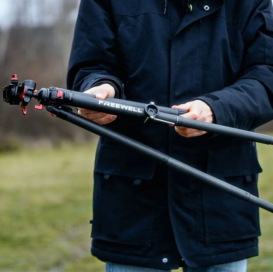 Freewell The Real Travel Carbon Fiber Tripod - Image 5