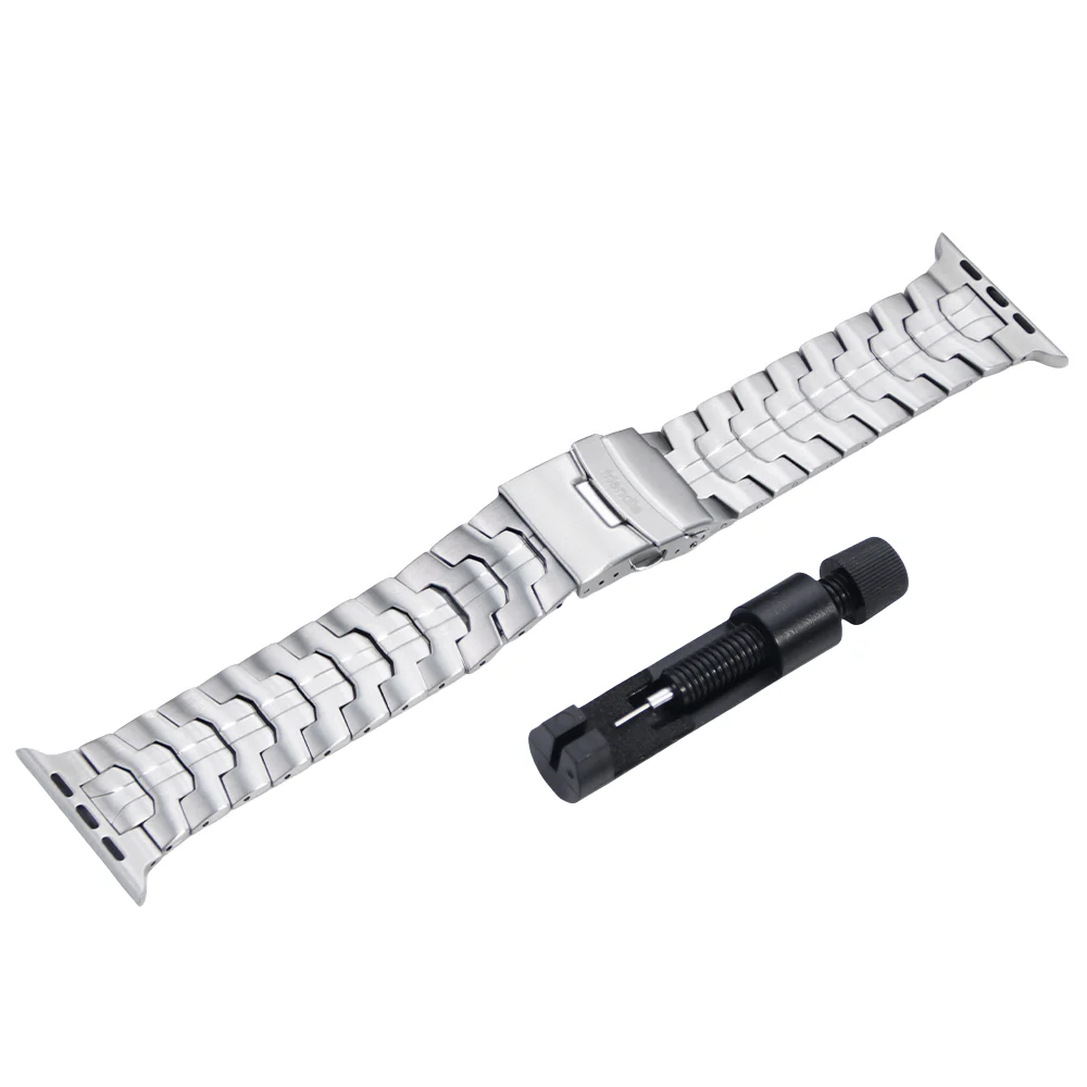 Friendie Stainless Steel Link Bracelet Band (Ultra) – Darwin Ultra Stainless Steel (Apple Watch Ultra, Large) - Image 3