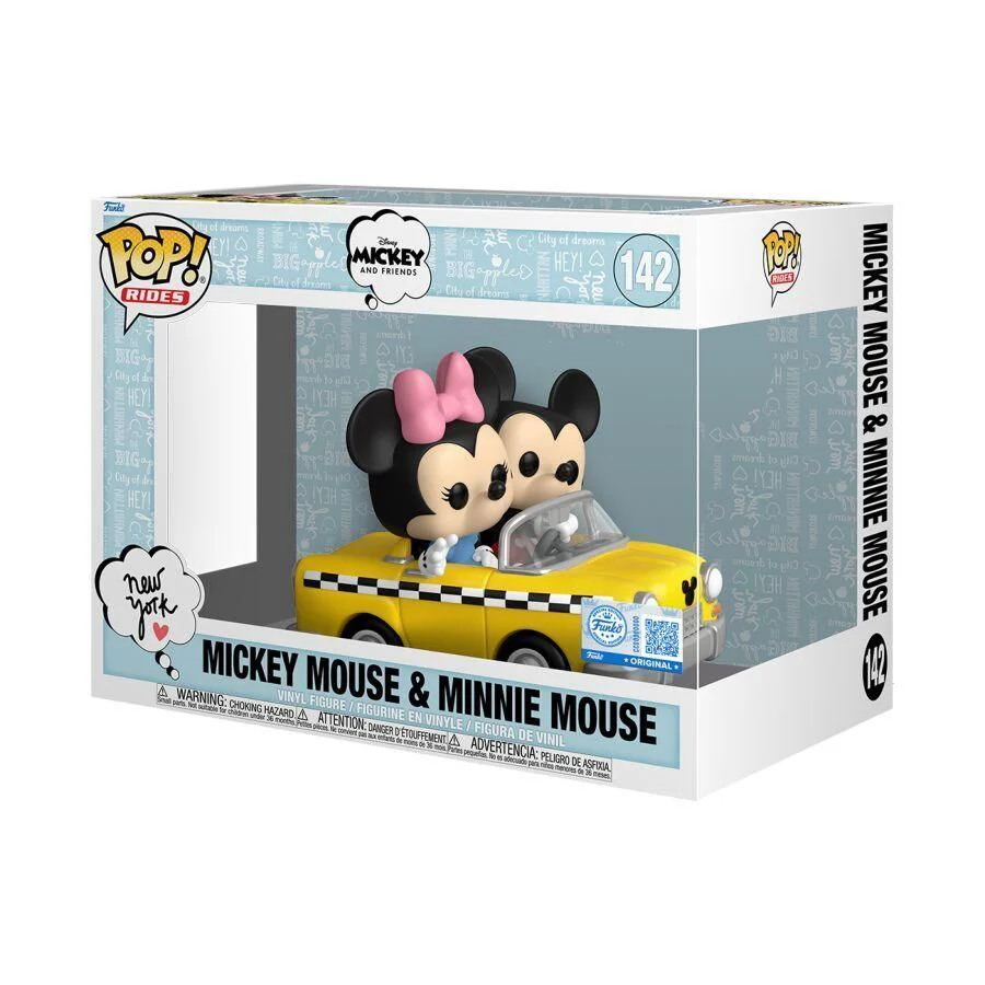 Funko Pop! Ride Disney - Mickey & Minnie in Taxi US Exclusive - Image 3