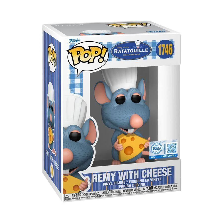 Funko Pop! Vinyl - Disney Ratatouille - Remy with Cheese US Exclusive - Image 3