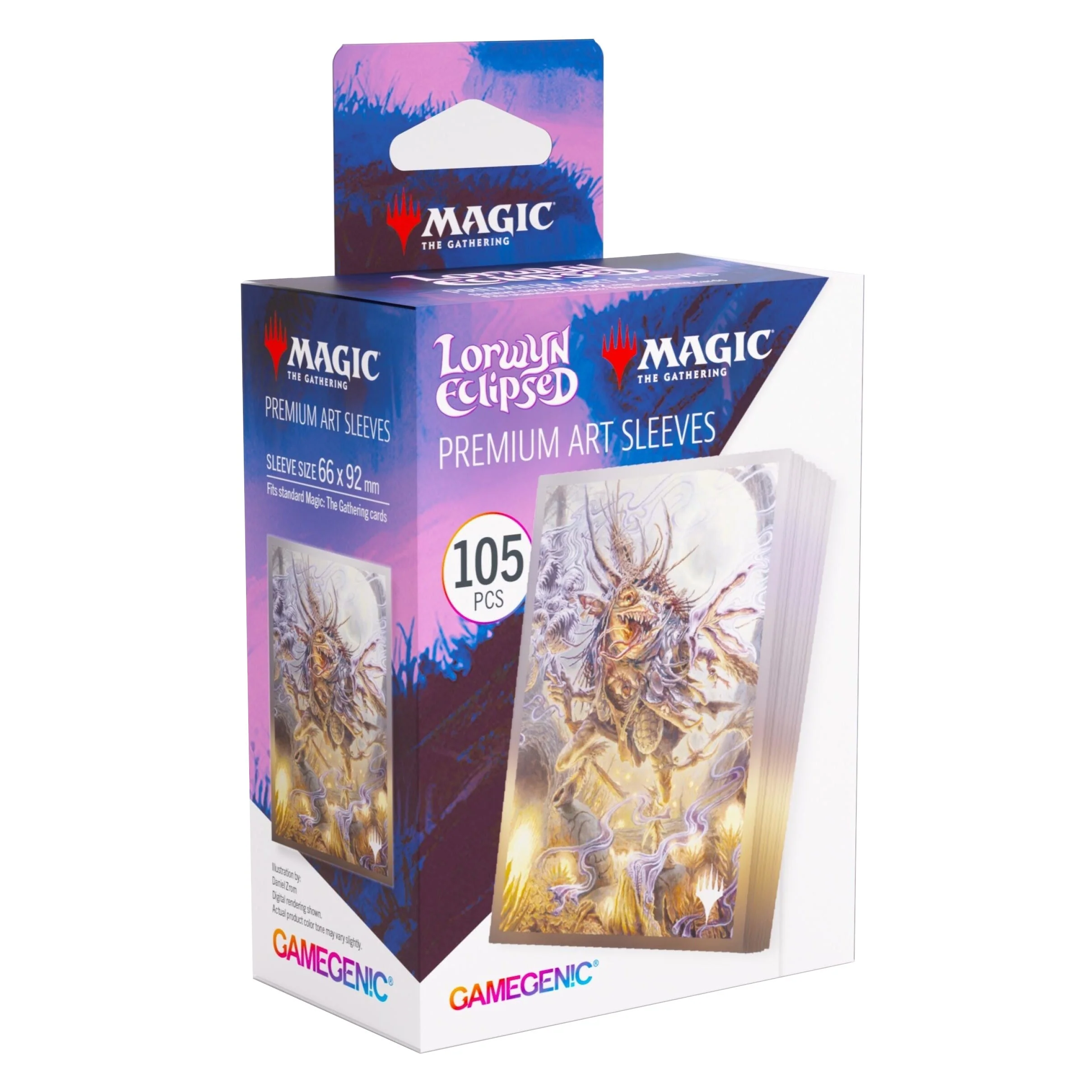 Gamegenic Magic The Gathering Lorwyn Eclipsed Premium Art Sleeves - Auntie Ool, Cursewretch 66mmx92mm 105 Sleeves Per Pack