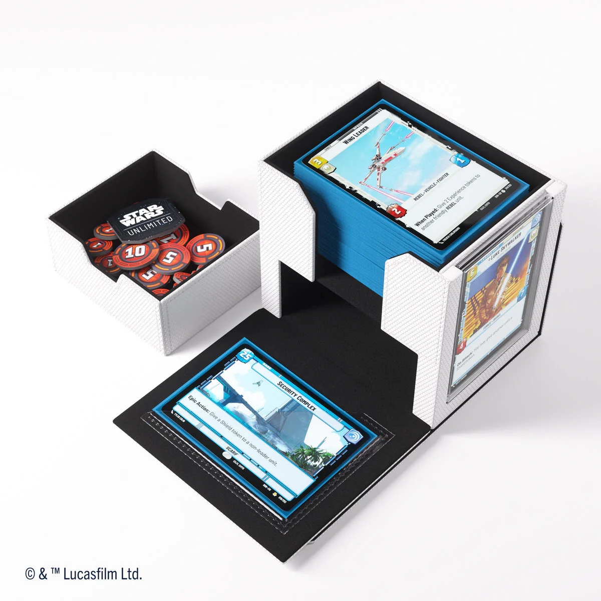 Gamegenic Star Wars Unlimited Deck Pod (White/Black) - Image 2