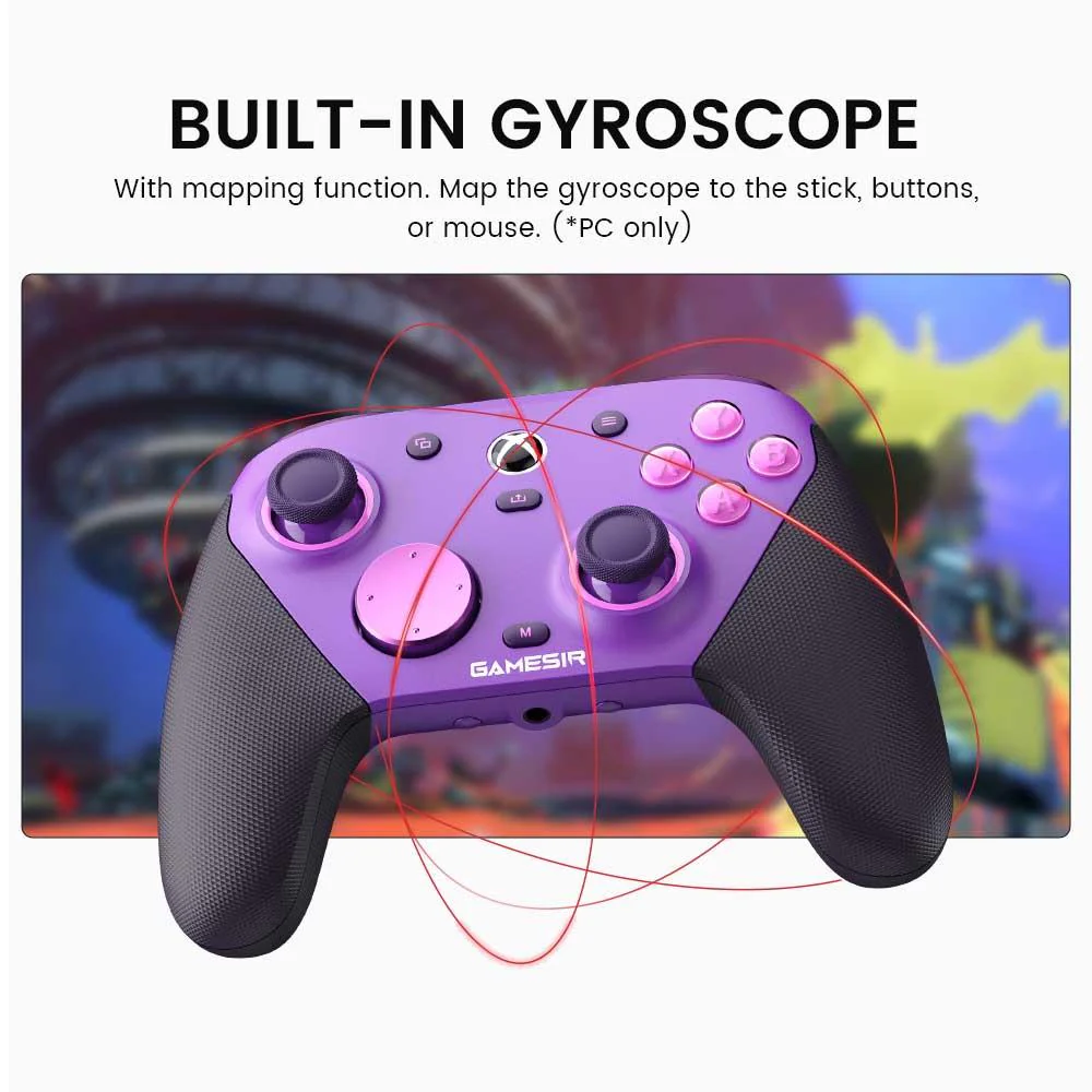 GameSir G7 Pro Wireless Controller for PC & Mobile - Wired for Xbox (Plum Purple) - Image 10