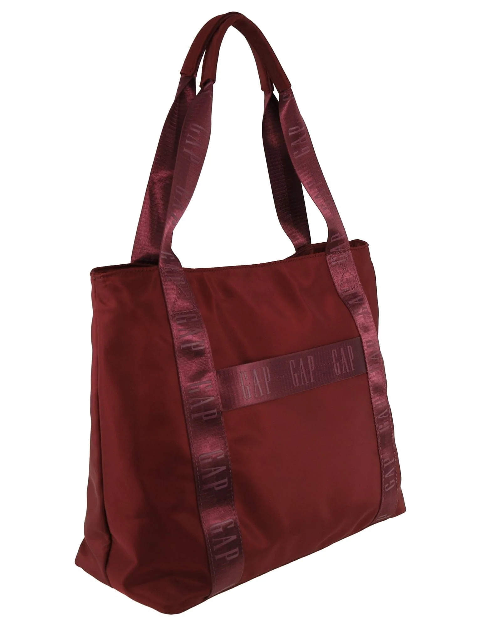 GAP Women's Travel Nylon Tote/Shoulder Bag w/ Secure Zip 39x30cm Wine - Image 6