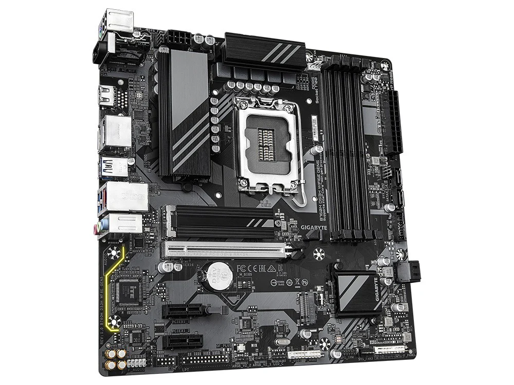 Gigabyte B760M DS3H WIFI6E GEN5 LGA 1700 mATX Motherboard - Image 2