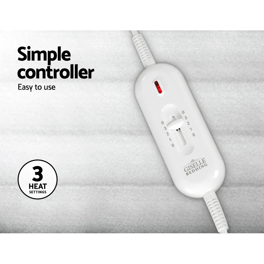 Giselle Electric Blanket Polyester Underlay Queen - Image 6