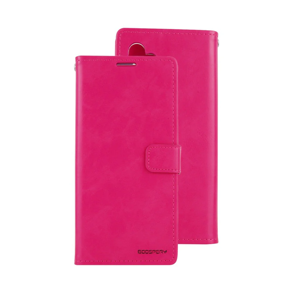 Goospery Bluemoon Diary for Galaxy A17 - Hot Pink