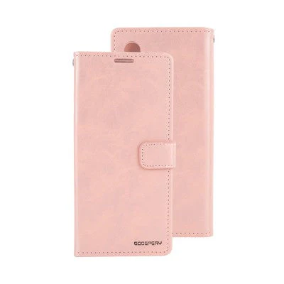 Goospery Bluemoon Diary for Galaxy A57 - Rose Gold