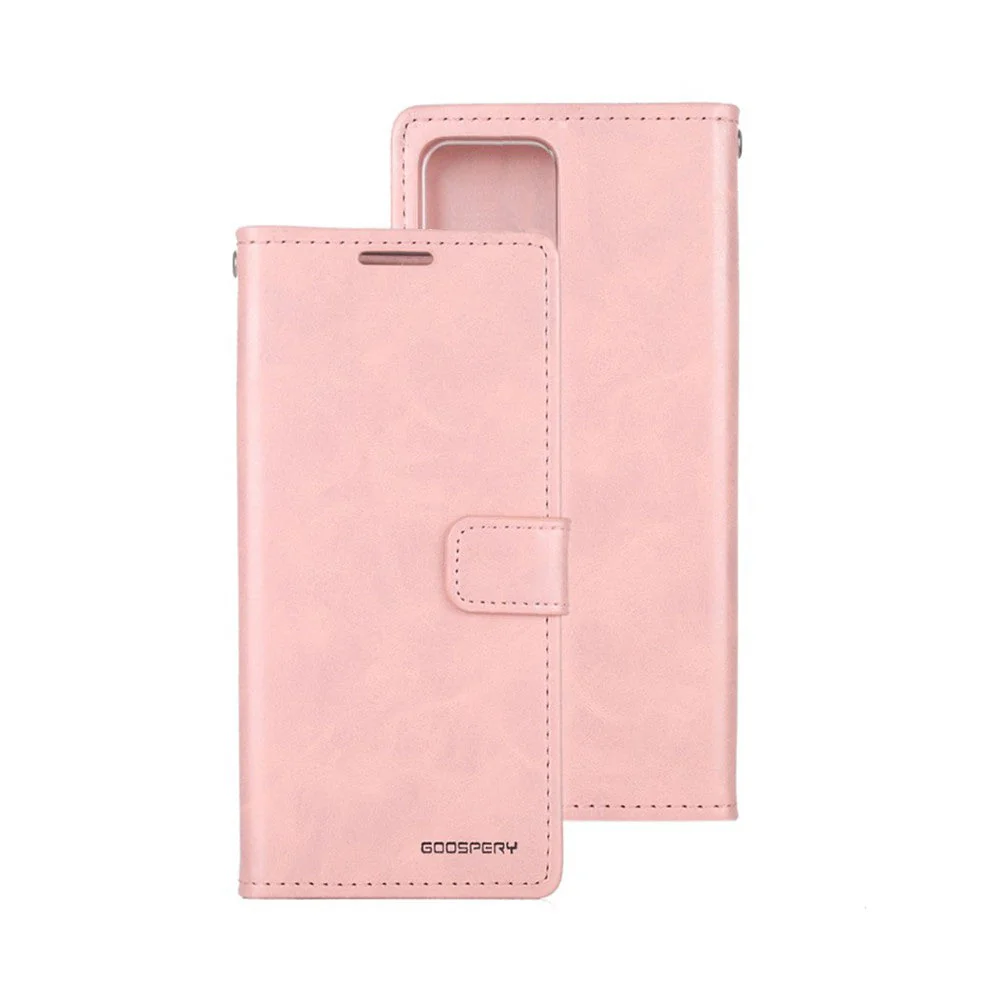 Goospery Bluemoon Diary for iPhone 14 Pro Max - Rose Gold - Image 2