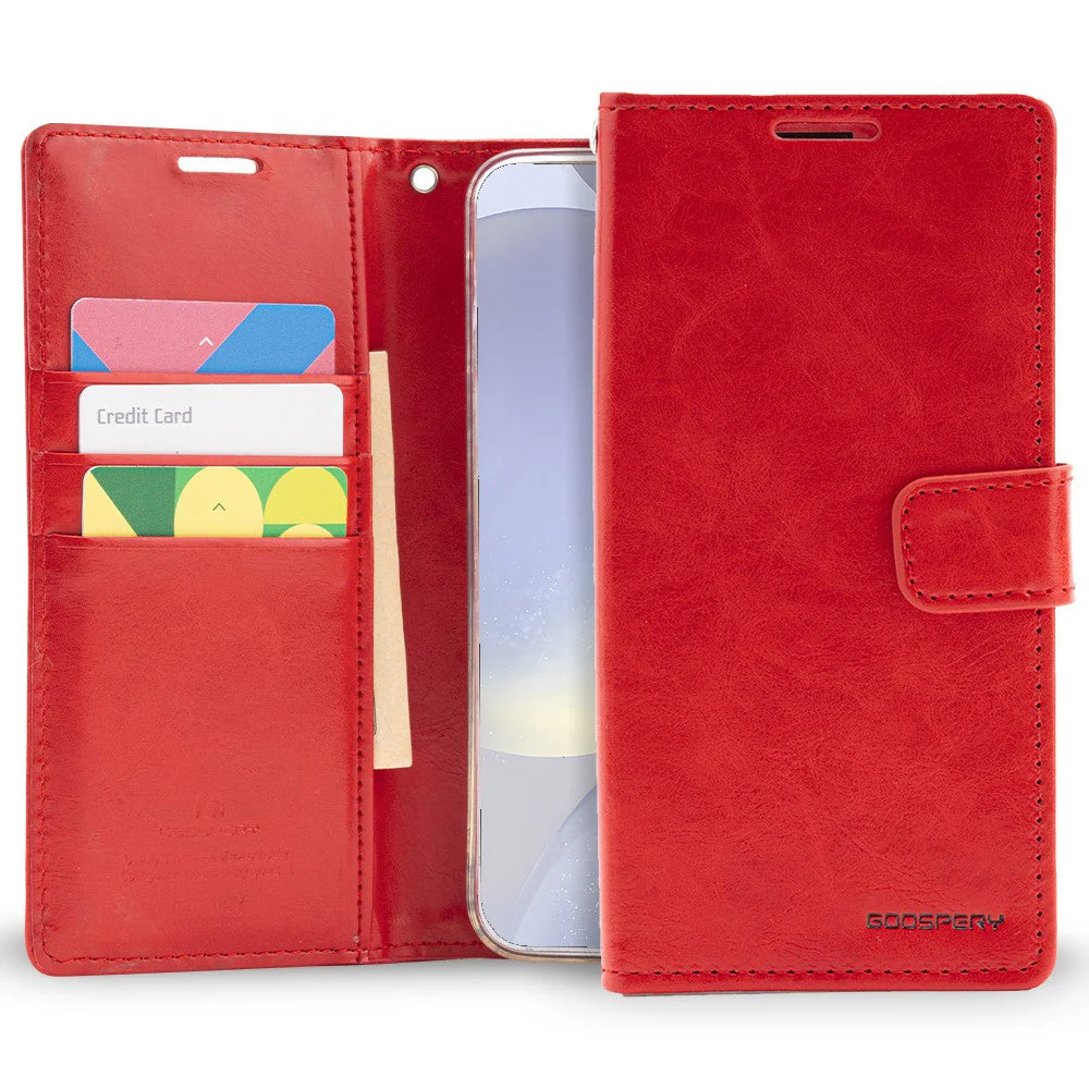 Goospery Bluemoon Diary for Samsung Galaxy S24 - Red