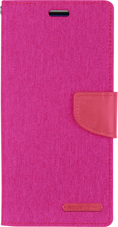Goospery Canvas Diary For iPhone 11 Pro - Pink - Image 5