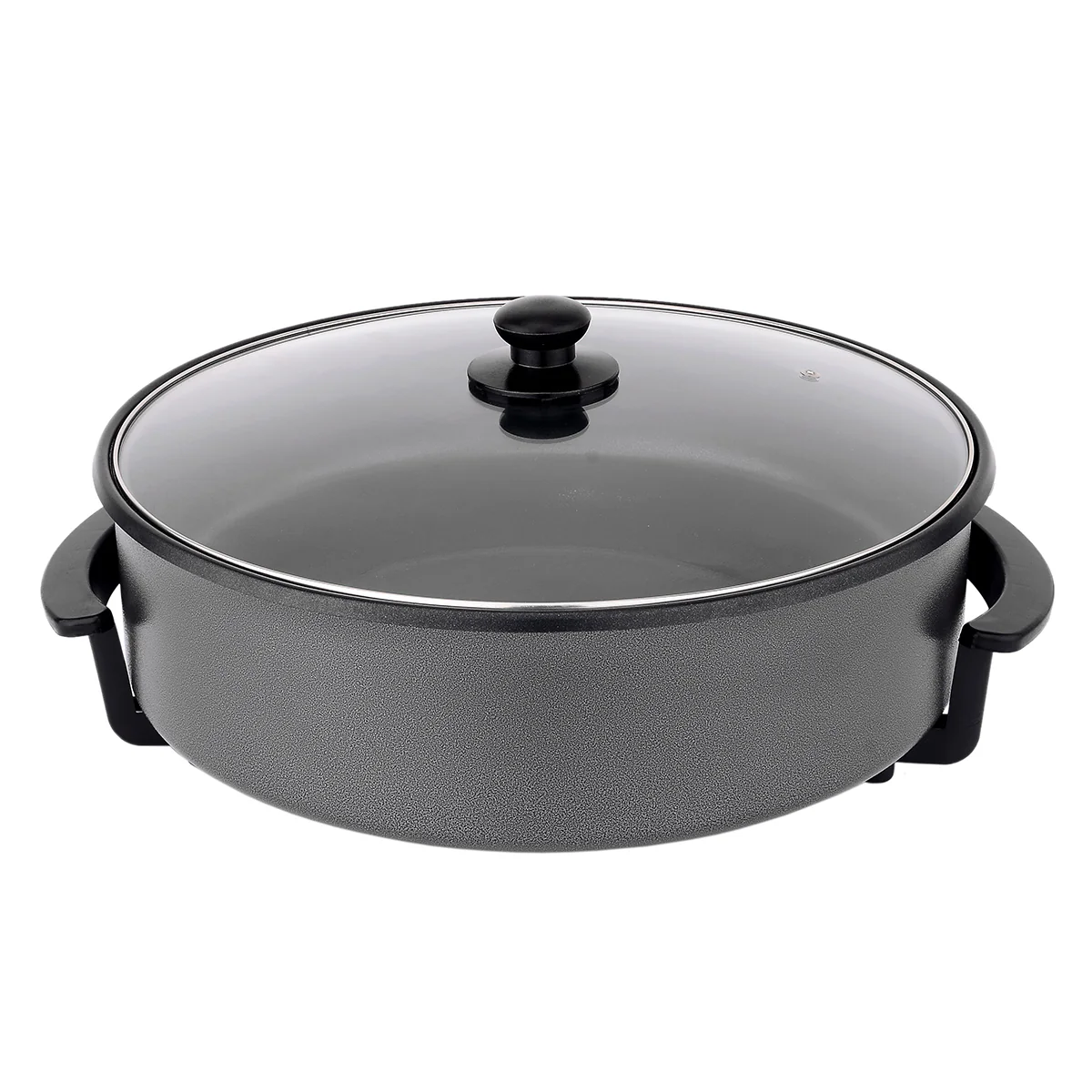 Healthy Choice Non-Stick Electric Fry Pan 38cm (Dark Grey)