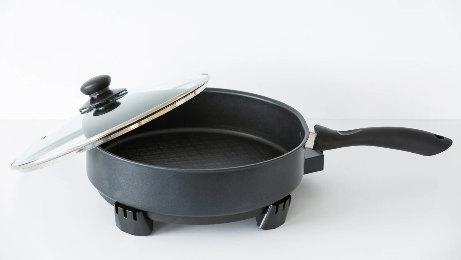 Healthy Choice Non-Stick Electric Skillet Fry Pan - Image 3