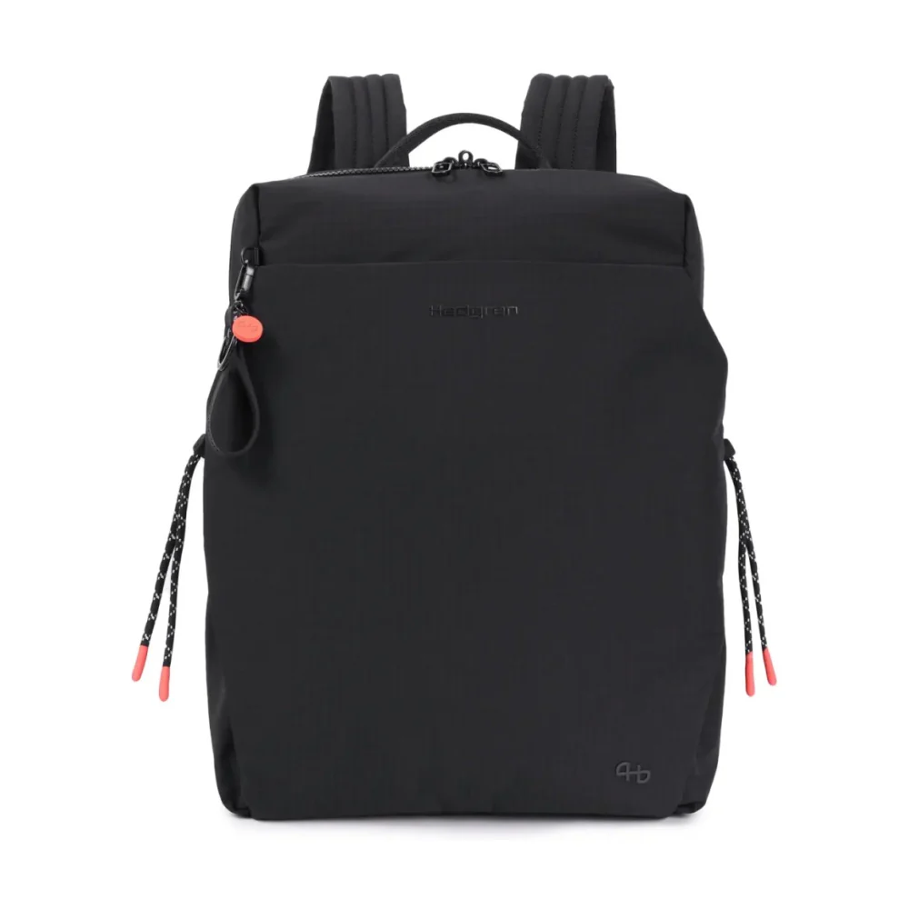 Hedgren Akira 14in Laptop Backpack M Travel Friendly Padded Sleeve Black