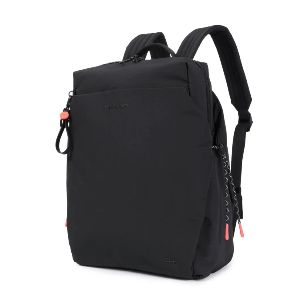 Hedgren Akira 14in Laptop Backpack M Travel Friendly Padded Sleeve Black - Image 3