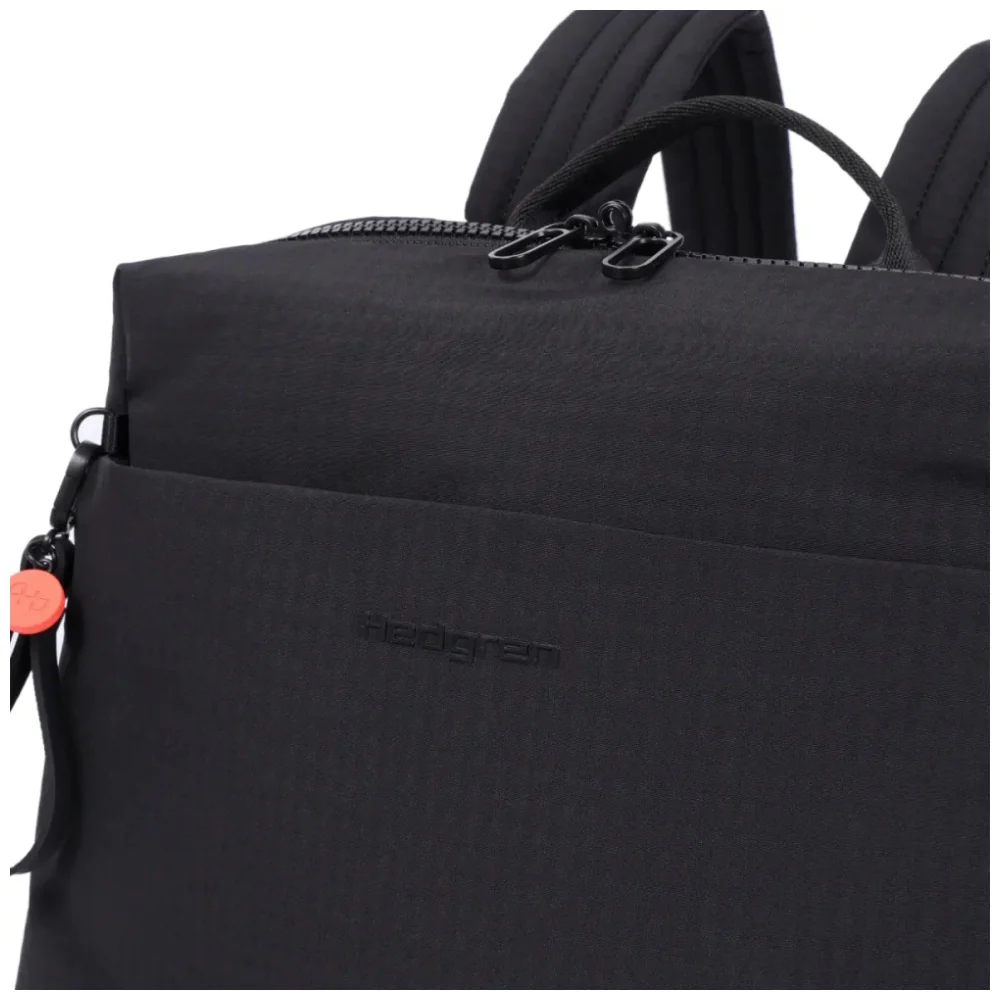 Hedgren Akira 14in Laptop Backpack M Travel Friendly Padded Sleeve Black - Image 6
