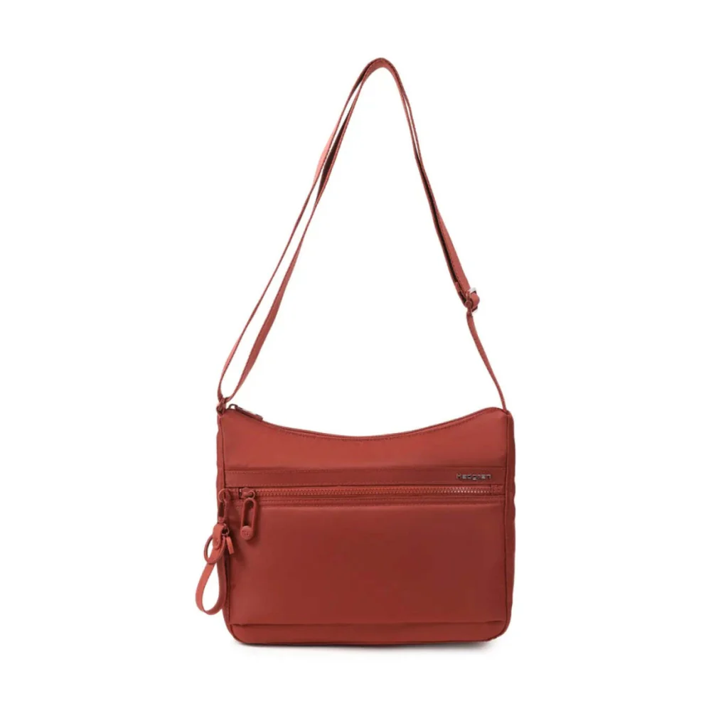 Hedgren Harpers Neo Small Crossbody Bag With RFID Polyester 5L Dahlia Red - Image 3