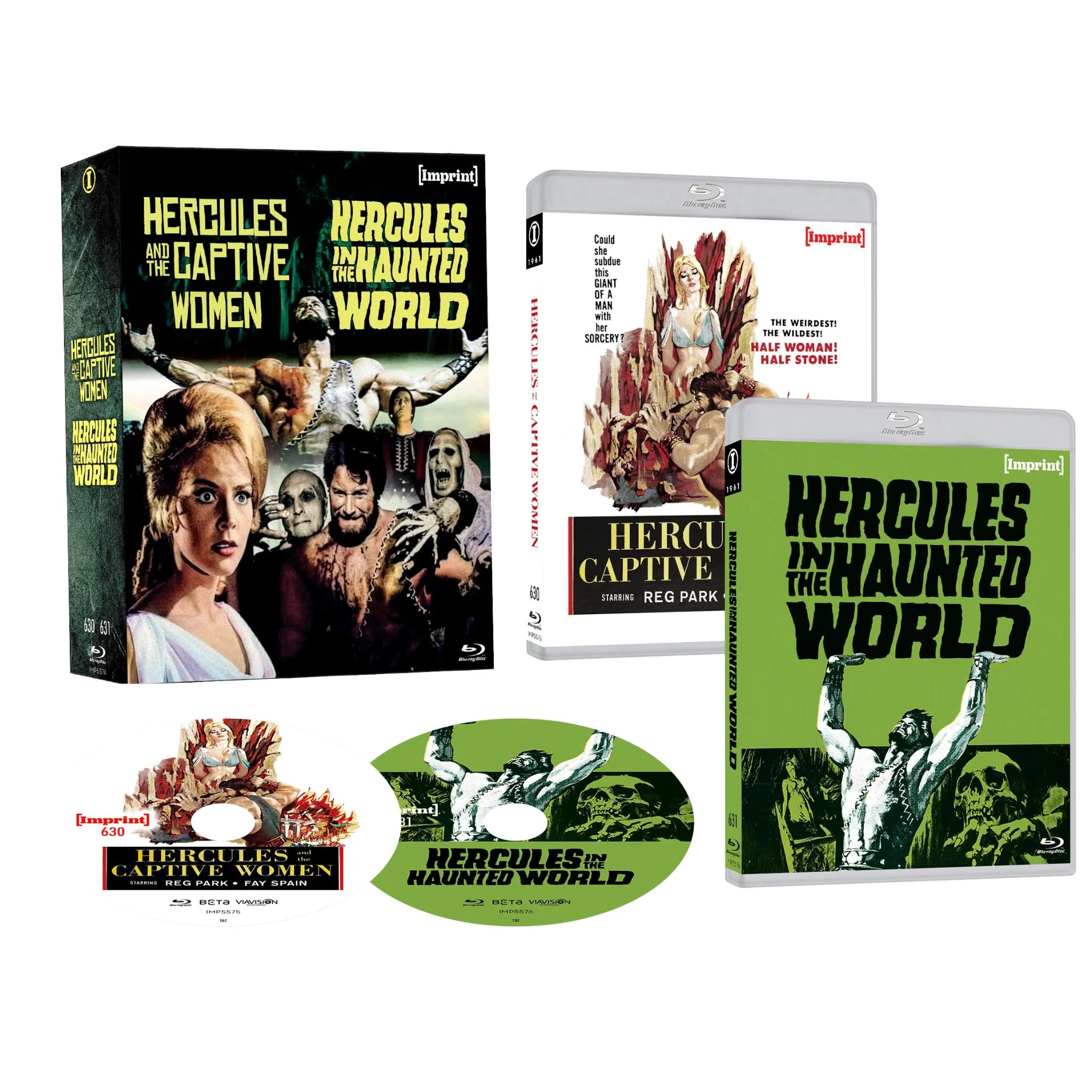 Hercules in the Haunted World / Hercules and the Captive Woman (Italian)